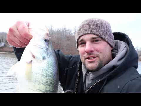 Catching Crappie in a Cold Front | Crappie Fishing Lake of the Ozarks