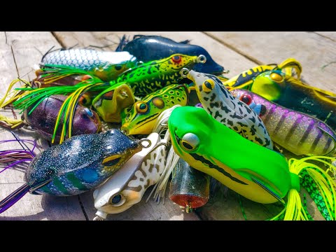 Ultimate Frog Review: 14 Frogs Compared! (Frog Fishing Tips For Summer Bass Fishing)