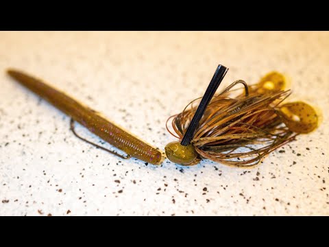 Summer Fishing a Senko and Jig For Clear Water Bass