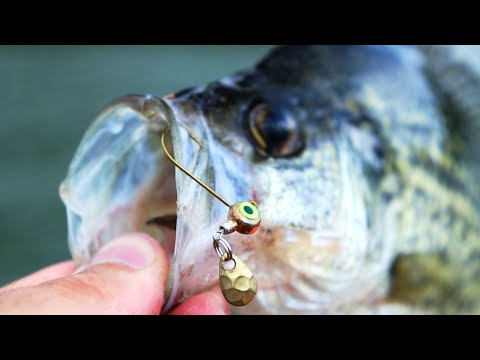 Catch suspended crappie using under-spin jigs (30 day challenge ep.5)