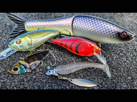 Top 5 Baits For Late Winter Bass Fishing!