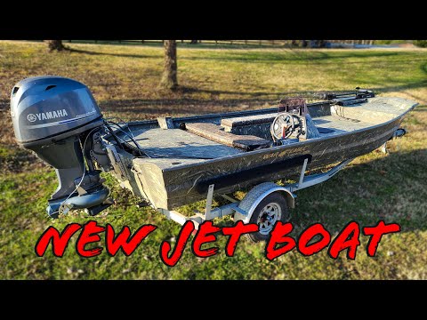 New Boat For 2021!! Aluminum Jet Boat!